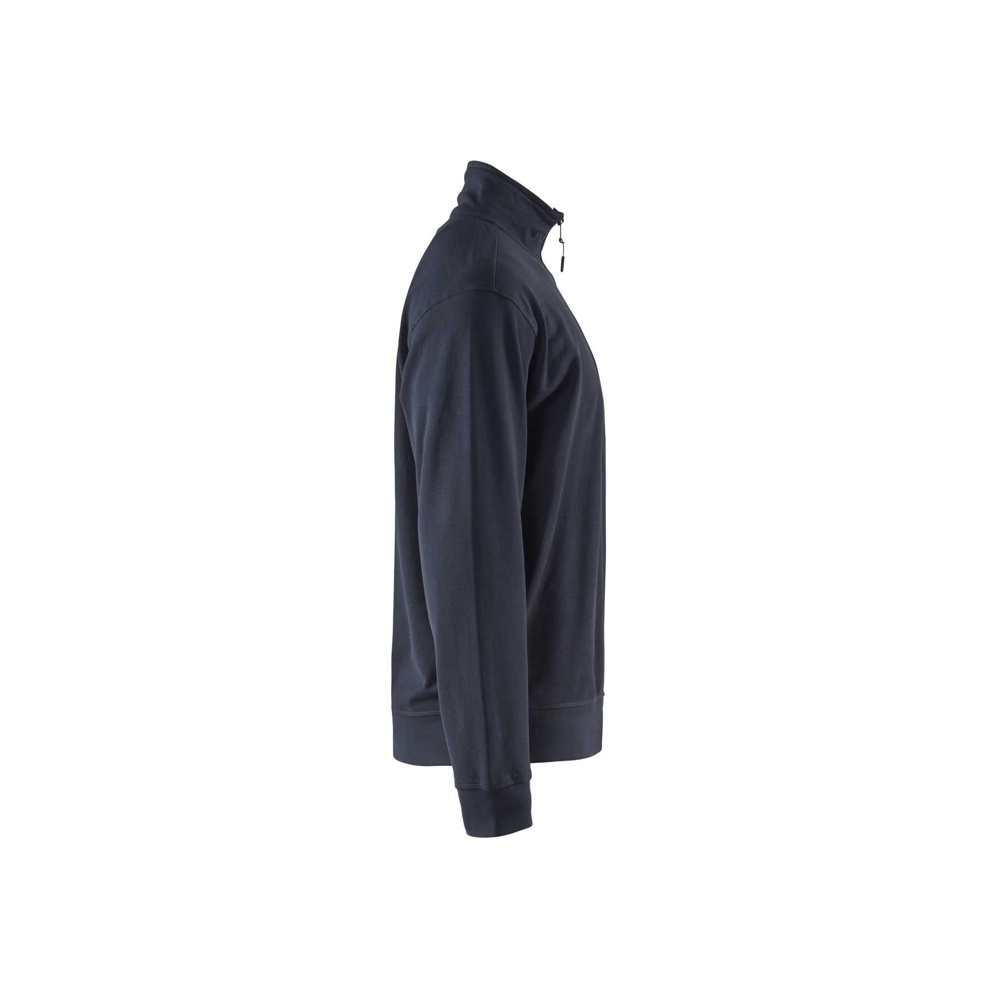 BLAKLADER 33691158 Sweatshirt with Half Zip Work Sweatshirt MEN - 100% Cotton